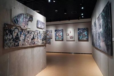 克孜爾石窟壁畫藝術展亮相西北大學，1:1仿真洞窟重現絲路瑰寶